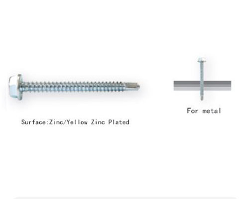 DIN7504K, HEX WASHER HEAD SELF DRILLING SCREWS