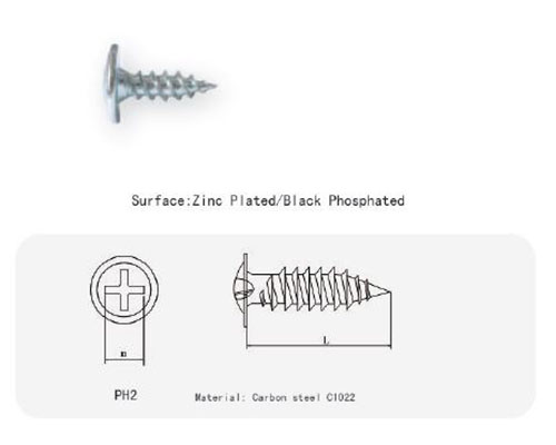 MODIFY TURSS HEAD TAPPING SCREW